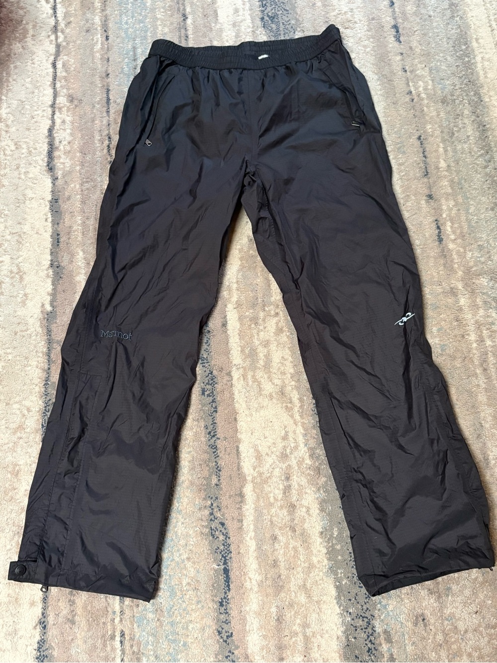 Marmot Men’s PreCip Eco Rain Pants Black Size M
